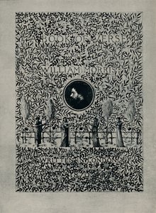 Strona tytułowa do A Book of Verse, William Morris, 1870. autorstwa William Morris