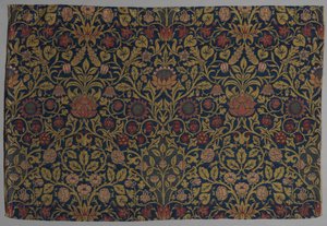 Fiolet i Orlik, 1883. autorstwa William Morris