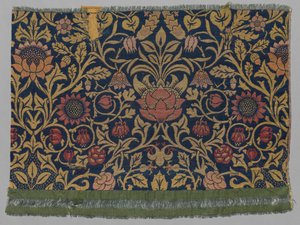 Fiolet i Orlik, 1883. autorstwa William Morris