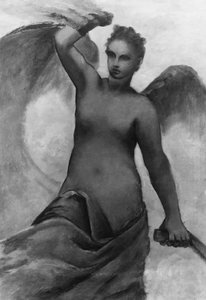 Fortuna: studium dla „Odkrywcy” autorstwa William Morris Hunt