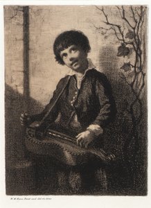 Hurdy-Gurdy Boy autorstwa William Morris Hunt