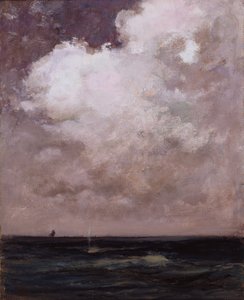 Wieloryb pikający autorstwa William Morris Hunt