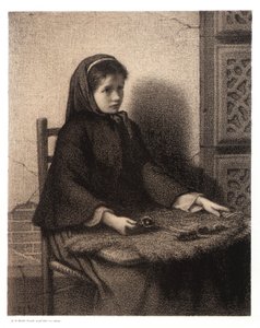 Violet Girl autorstwa William Morris Hunt