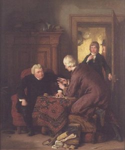 Kontrowersje Whistonowskie autorstwa William Mulready