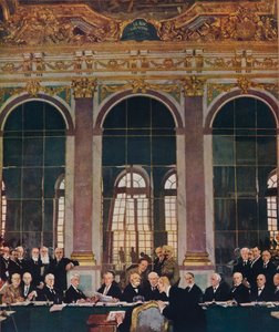 Podpisanie Pokoju w Sali Lustrzanej, Wersal, 28 czerwca 1919, 1919 1935