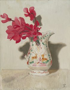 Cyklamen, c.1937 (olej na panelu) autorstwa William Nicholson