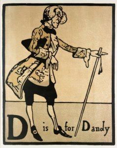 D jak Dandy autorstwa William Nicholson