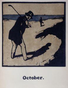 Golf autorstwa William Nicholson