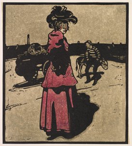 Typy londyńskie: Coster autorstwa William Nicholson