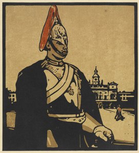 Typy londyńskie: Strażnik autorstwa William Nicholson