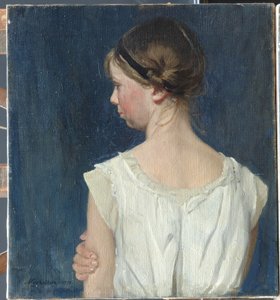 Nancy w profilu autorstwa William Nicholson