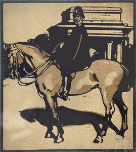 Policjant z „London Types” wydany przez Williama Heinemanna autorstwa William Nicholson