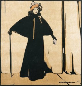 Portret Sary Bernhardt autorstwa William Nicholson