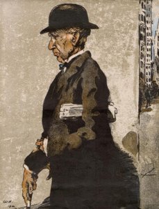 Russell Sage autorstwa William Nicholson