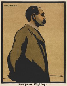 Dwanaście portretów: Rudyard Kipling autorstwa William Nicholson
