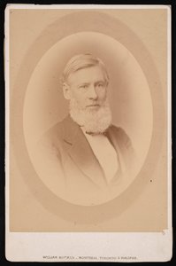 Portret Asy Grey 1810-1888, przed 1876 rokiem. autorstwa William Notman