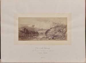 Widok na Saguenay autorstwa William Notman