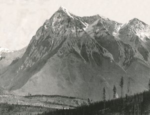 Góry Skaliste: Chancellor Peak, Leanchoil, Kanada, 1895.