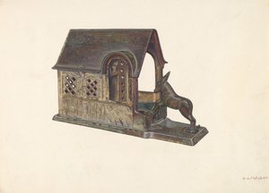Bank Zabawek, ok. 1940. autorstwa William O. Fletcher