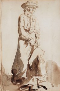 Portret Grace, żony artysty, autorstwa William Orpen