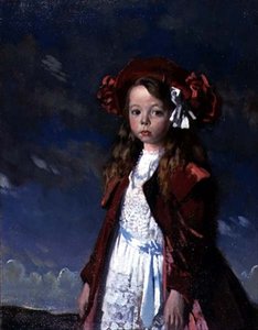 Portret panny Harmsworth, ex.1933 autorstwa William Orpen