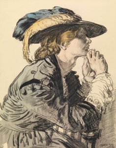 Ladypolishin muotokuva autorstwa William Orpen