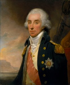 Admirał Lord George Keith Elphinstone autorstwa William Owen