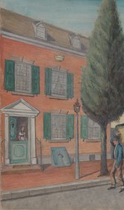 Herbata Rusk i Murowany Dom, lata 70. XIX wieku. autorstwa William P. Chappel