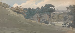 Widok z Greenwich Parku autorstwa William P. Sherlock