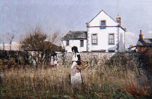 Pejzaż, Biały Dom, ok.1880 (olej na płótnie)