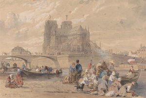Notre-Dame, Paryż autorstwa William Parrott