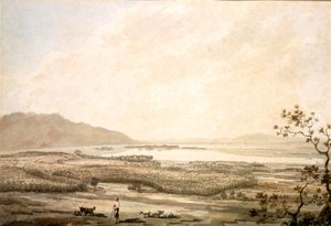 Killarney ze wzgórz powyżej Muckross autorstwa William Pars