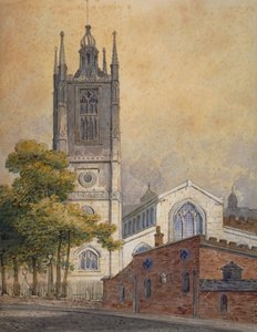 Kościół św. Małgorzaty, Westminster, Londyn, ok. 1810 r.