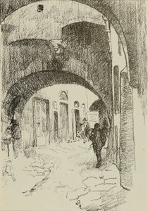 Łuki, Via Strozzi autorstwa William Penhallow Henderson