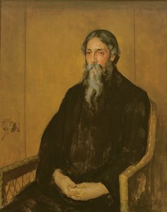 Sir Rabindranath Tagore autorstwa William Penhallow Henderson