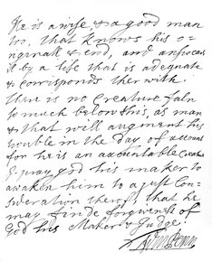 List od Williama Penna z Pensylwanii, koniec XVII-początek XVIII wieku, 1840 r. autorstwa William Penn