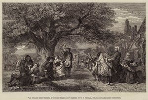 Angielska zabawa, sto lat temu autorstwa William Powell Frith