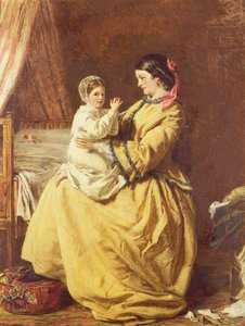 Modlitwa wieczorna autorstwa William Powell Frith