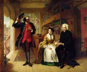 Puls, mąż, 1869 autorstwa William Powell Frith
