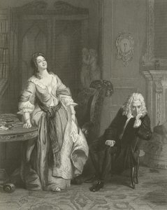 Odrzucony poeta autorstwa William Powell Frith