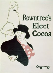 Plakat reklamujący „Rowntree