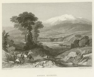 góra Olimp autorstwa William Purser