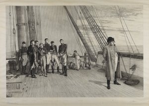 Napoleon na pokładzie "Bellerophon autorstwa William Quiller (after) Orchardson