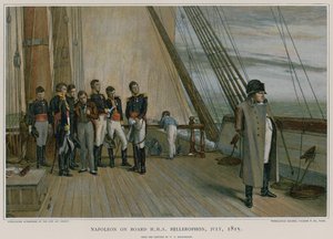 Napoleon na pokładzie HMS Bellerophon