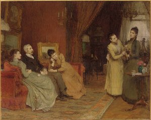 Portret rodziny Józefa, 1890 autorstwa William Quiller Orchardson