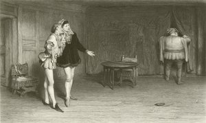 Książę Henryk Poins i Falstaff autorstwa William Quiller Orchardson