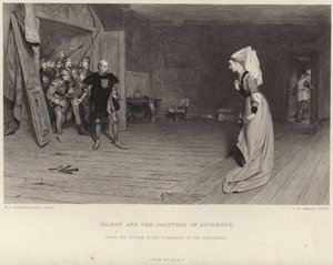 Talbot i hrabina Owernii autorstwa William Quiller Orchardson