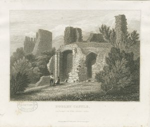 Zamek Dudley - Twierdza: grawerowanie, nd [c1831] (druk) autorstwa William Radclyffe