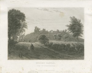 Zamek Dudley: staloryt, bd [c1831] (druk) autorstwa William Radclyffe