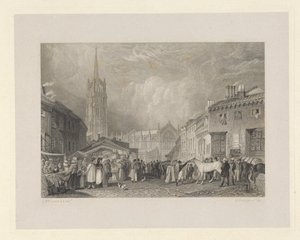 Louth, Lincolnshire autorstwa William Radclyffe